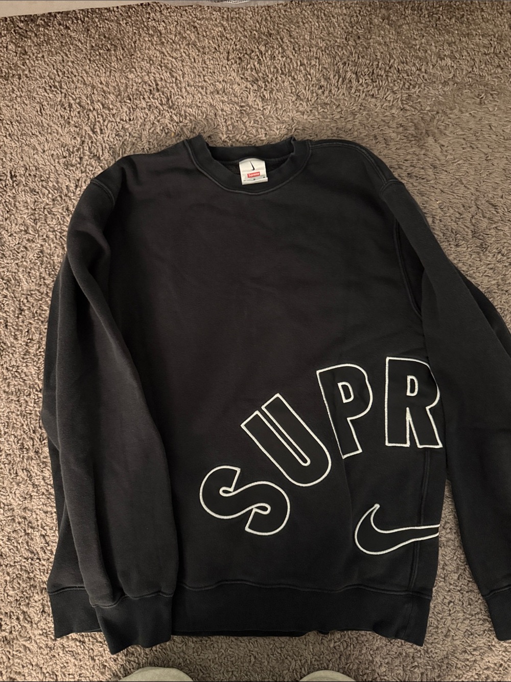 Black Crewneck Sweatshirt